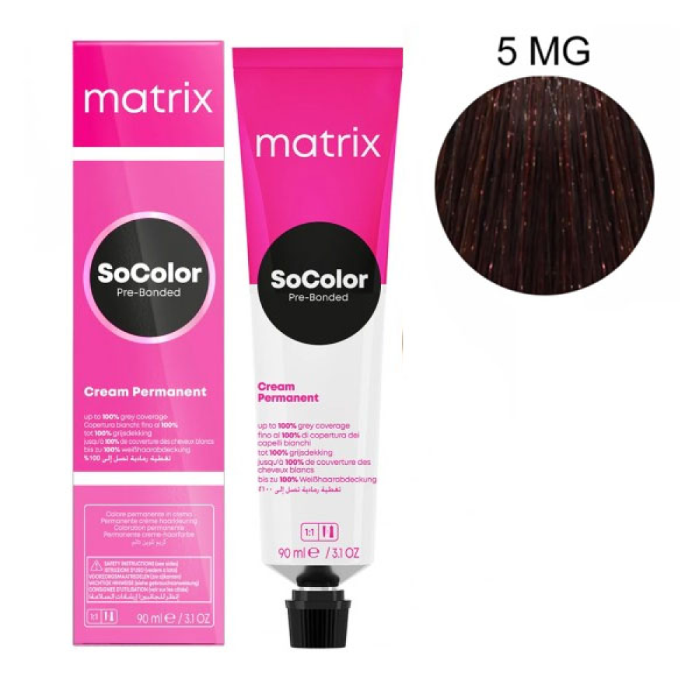 Matrix Socolor Pre-Bonder Стійка крем-фарба для волосся_5MG 90мл