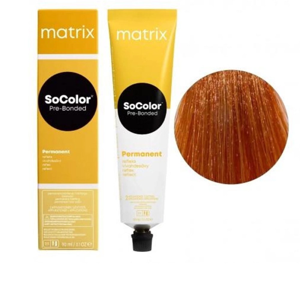 Matrix Socolor Pre-Bonder Стійка крем-фарба для волосся_6RC+ 90мл