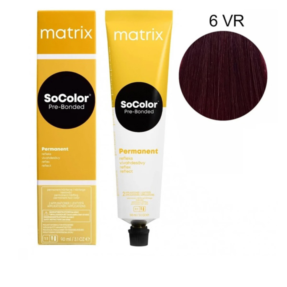 Matrix Socolor Pre-Bonder Стійка крем-фарба для волосся_6VR 90мл