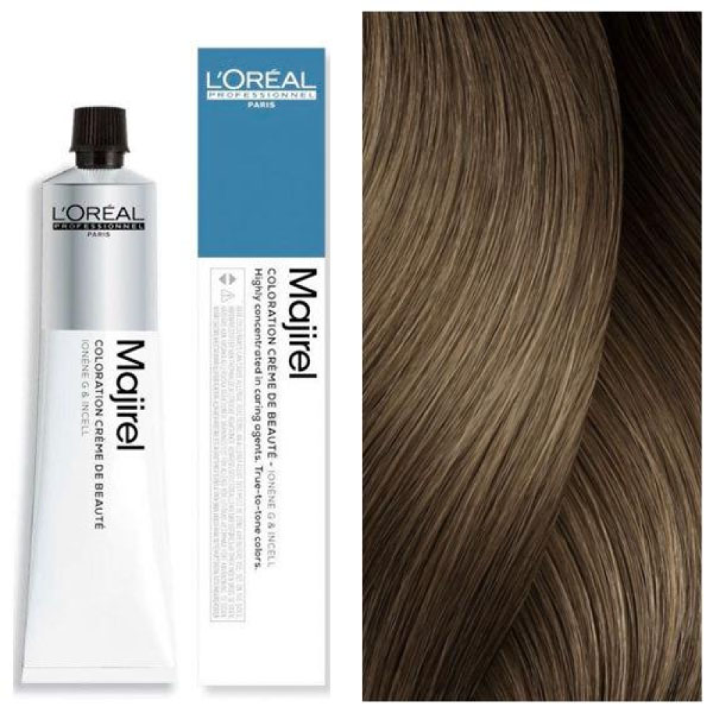 L'Oreal Professionnel Majirel Cool Inforced Стійка крем-фарба_8.13 світлий блондин попелясто-золотистий 50мл