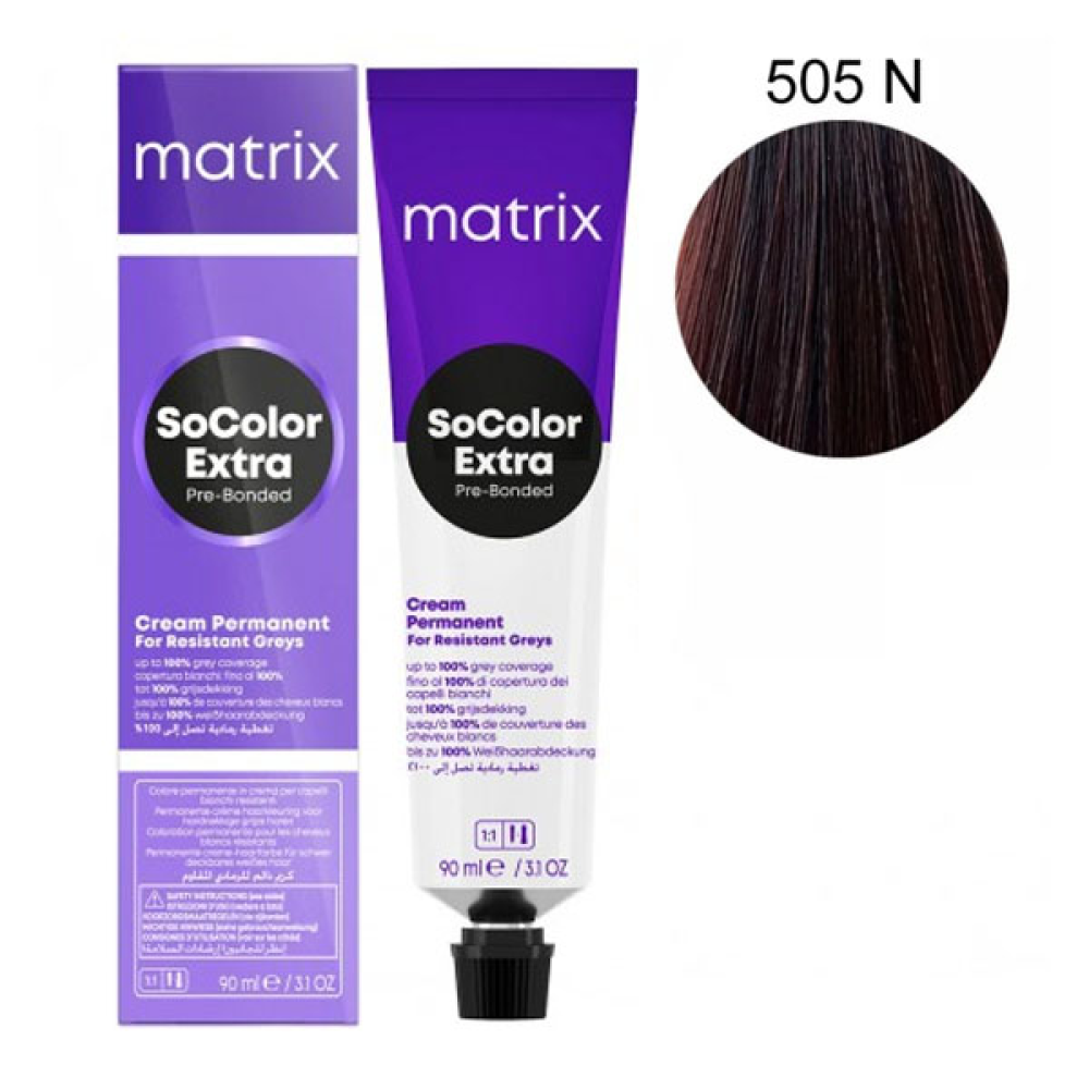 Matrix Socolor Pre-Bonder Стійка крем-фарба для волосся_505N 90мл