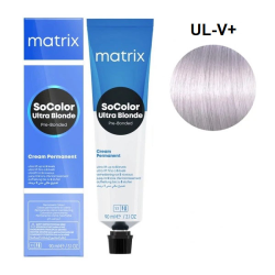 Matrix Socolor Ultra-Blonde Стойкая крем-краска для волос_UL-V+ 90мл