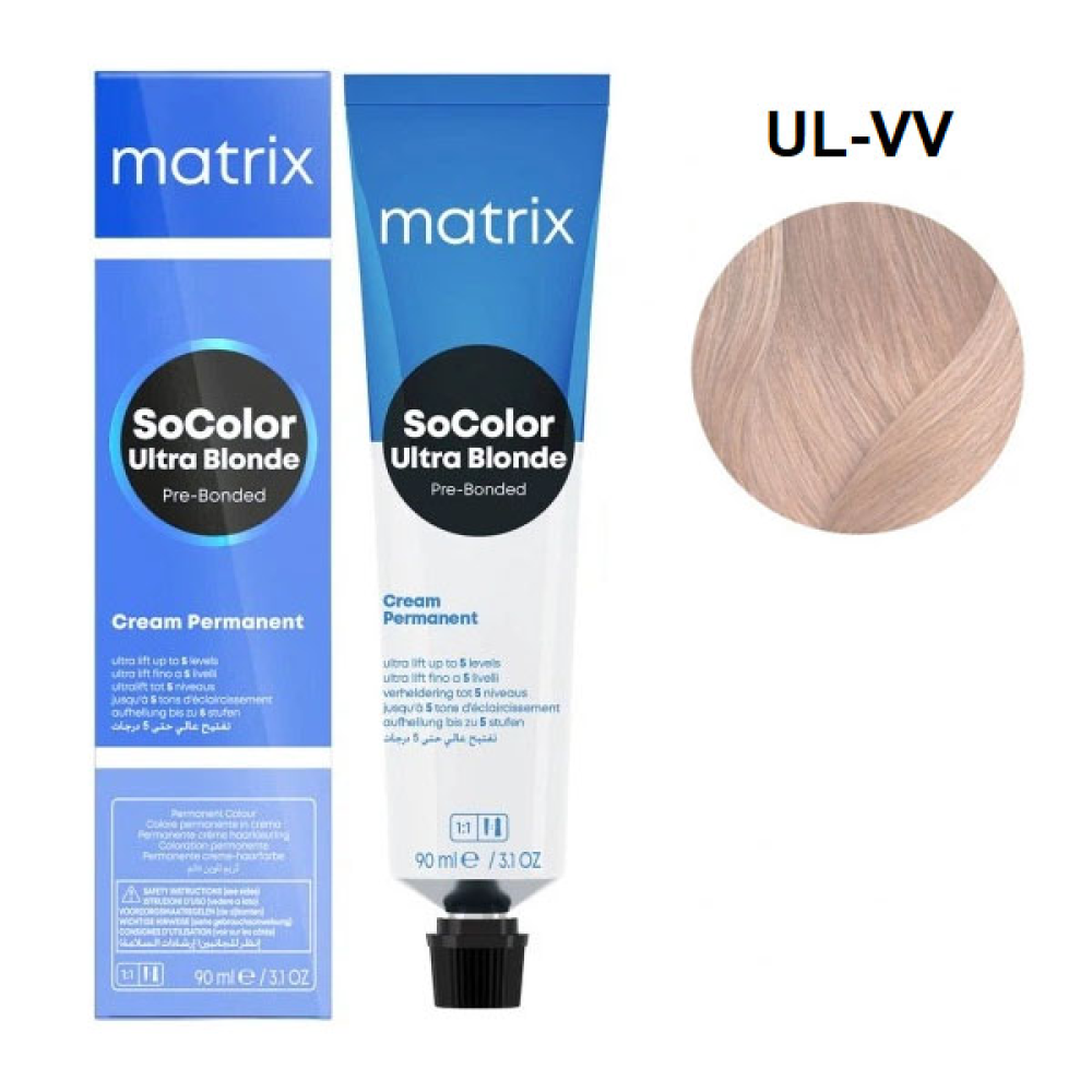 Matrix Socolor Ultra-Blonde Стойкая крем-краска для волос_UL-VV 90мл