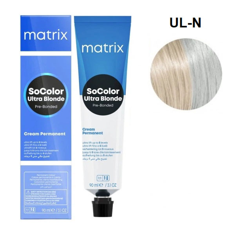 Matrix Socolor Ultra-Blonde Стойкая крем-краска для волос_UL-N 90мл