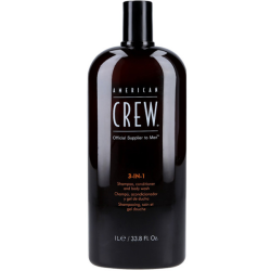 American Crew 3-in-1_Шампунь, кондиціонер та гель для душу 3в1 1000мл