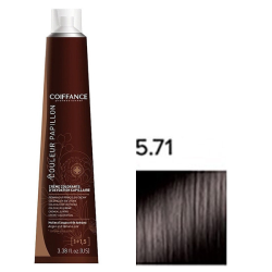 Coiffance Couleur Papillon Color Cream Стойкая крем-краска для волос 5.71 шатен пепельный светло-коричневый