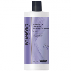 Brelil Numero Smoothing Shampoo With Avocado Oil_Розгладжувальний шампунь для волосся з олією авокадо 1000 мл