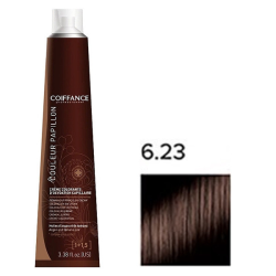 Coiffance Couleur Papillon Color Cream Стійка крем-фарба для волосся_6.23 інтенсивний золотий темно-русявий