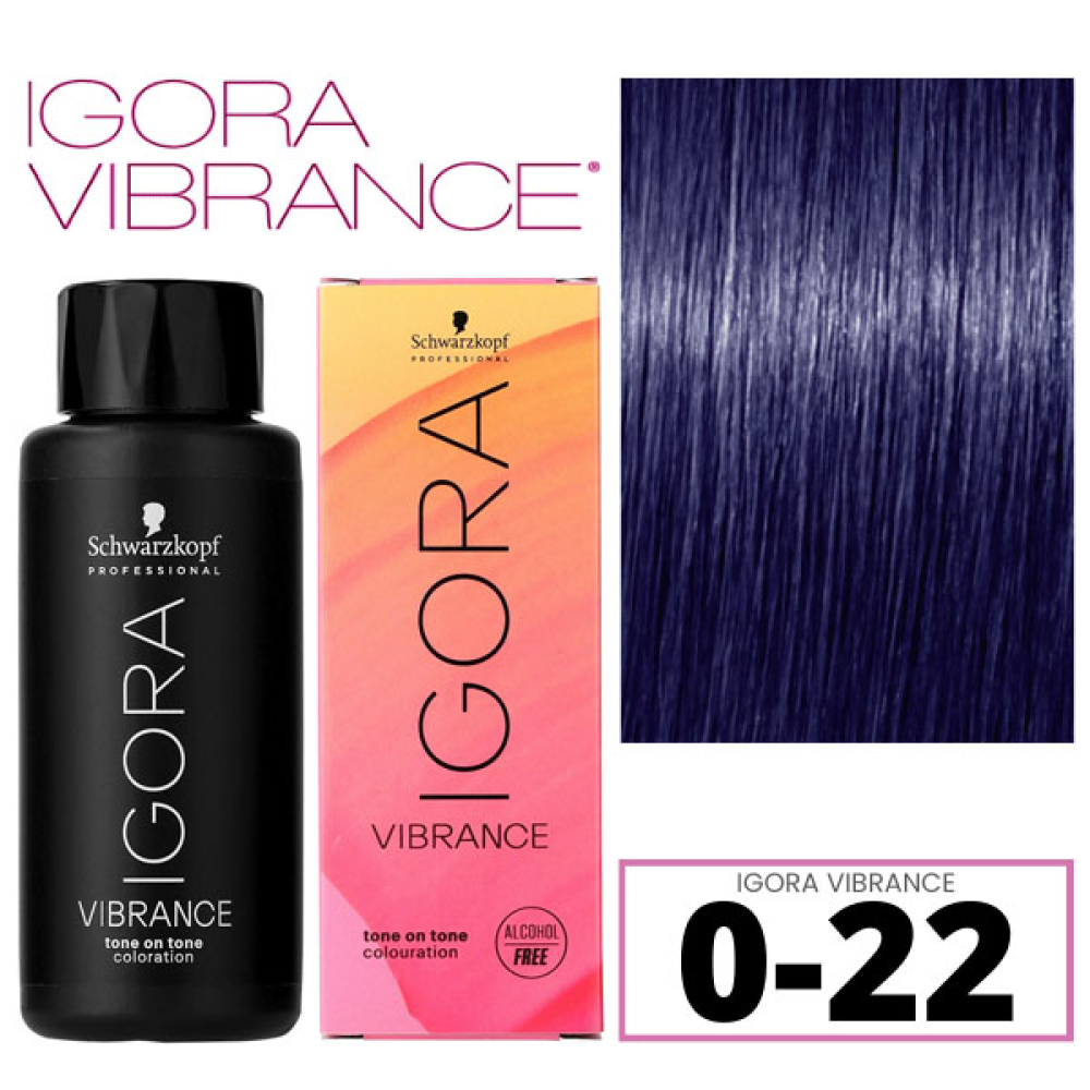 Schwarzkopf Igora Vibrance Демиперманентная краска для волос_0-22 антиоранжевый 60мл