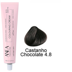 Anea Colouting Cream Стійка крем-фарба для волосся_4.8 темний шоколад 100 мл