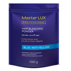 Master LUX Blue Anti-Yellow Bleaching Powder_Освітлювальна пудра до 9 тонів 1000 г